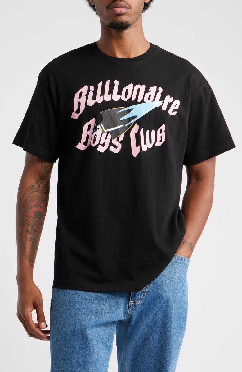 Billionaire Boys Club Voyage Graphic T-Shirt, Main, color, Black