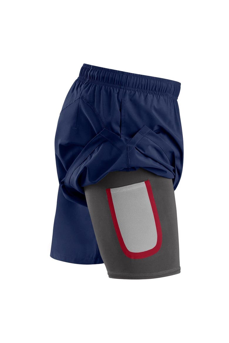 Men's Fanatics Branded Navy Washington Capitals Authentic Pro Rink Shorts, Alternate, color, Navy