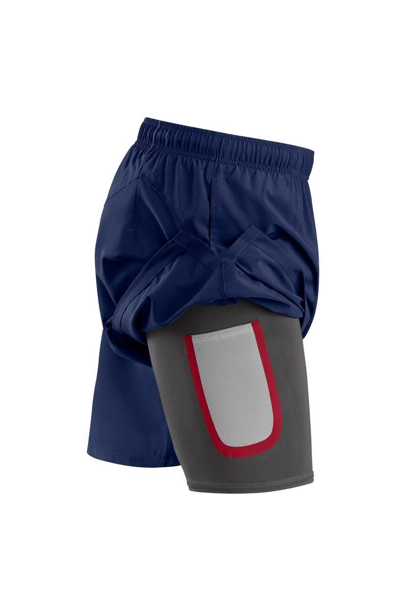 FANATICS Men's Fanatics Branded Navy Washington Capitals Authentic Pro Rink Shorts, Alternate, color,