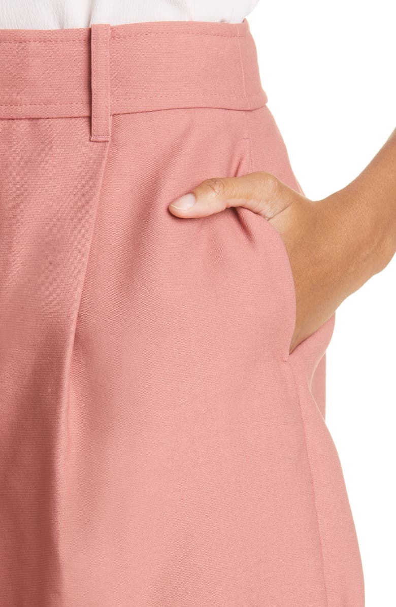 Ted Baker London Kelsyas Pleat Cuffed Shorts, Alternate, color,