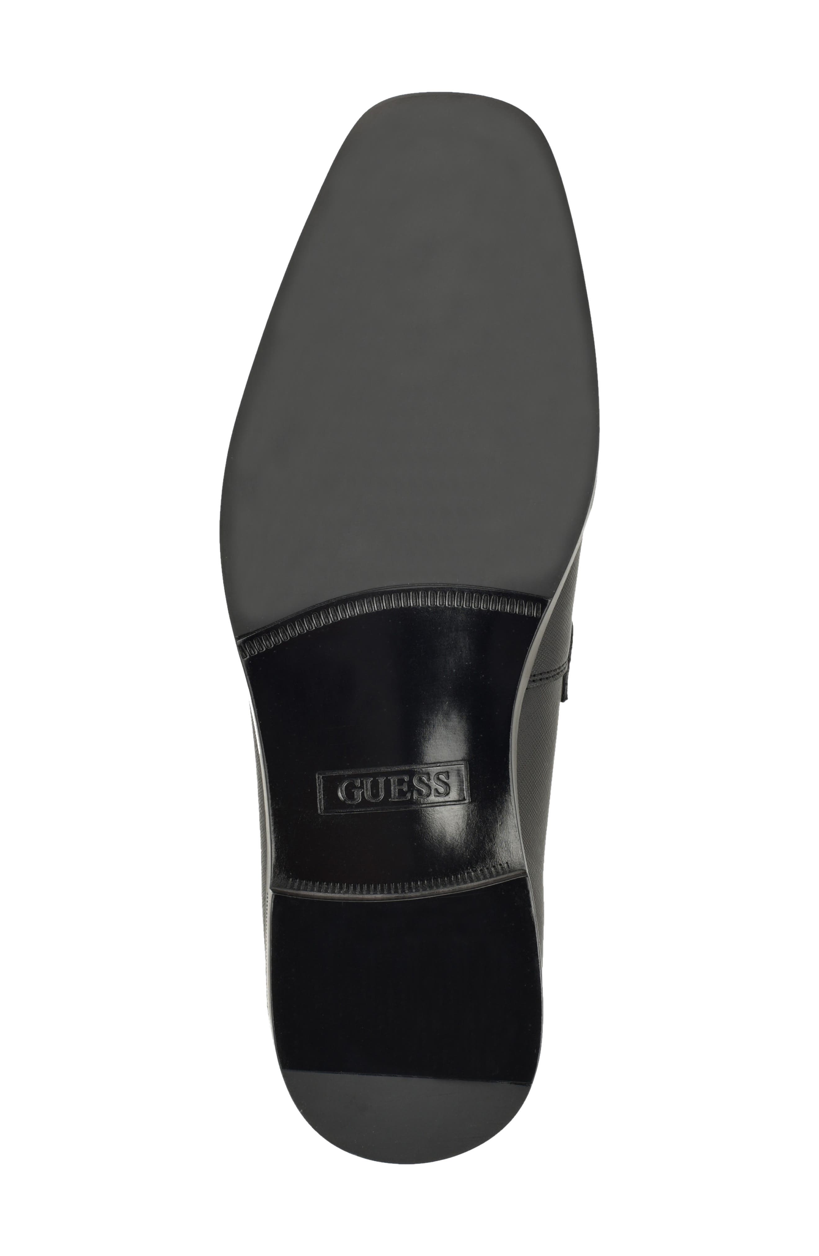 Hikken Faux Leather Loafer, Alternate, color, BLACK SAFFIANO