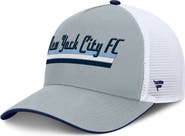 FANATICS Men's Fanatics Gray New York City FC Knuckle Trucker Adjustable Hat