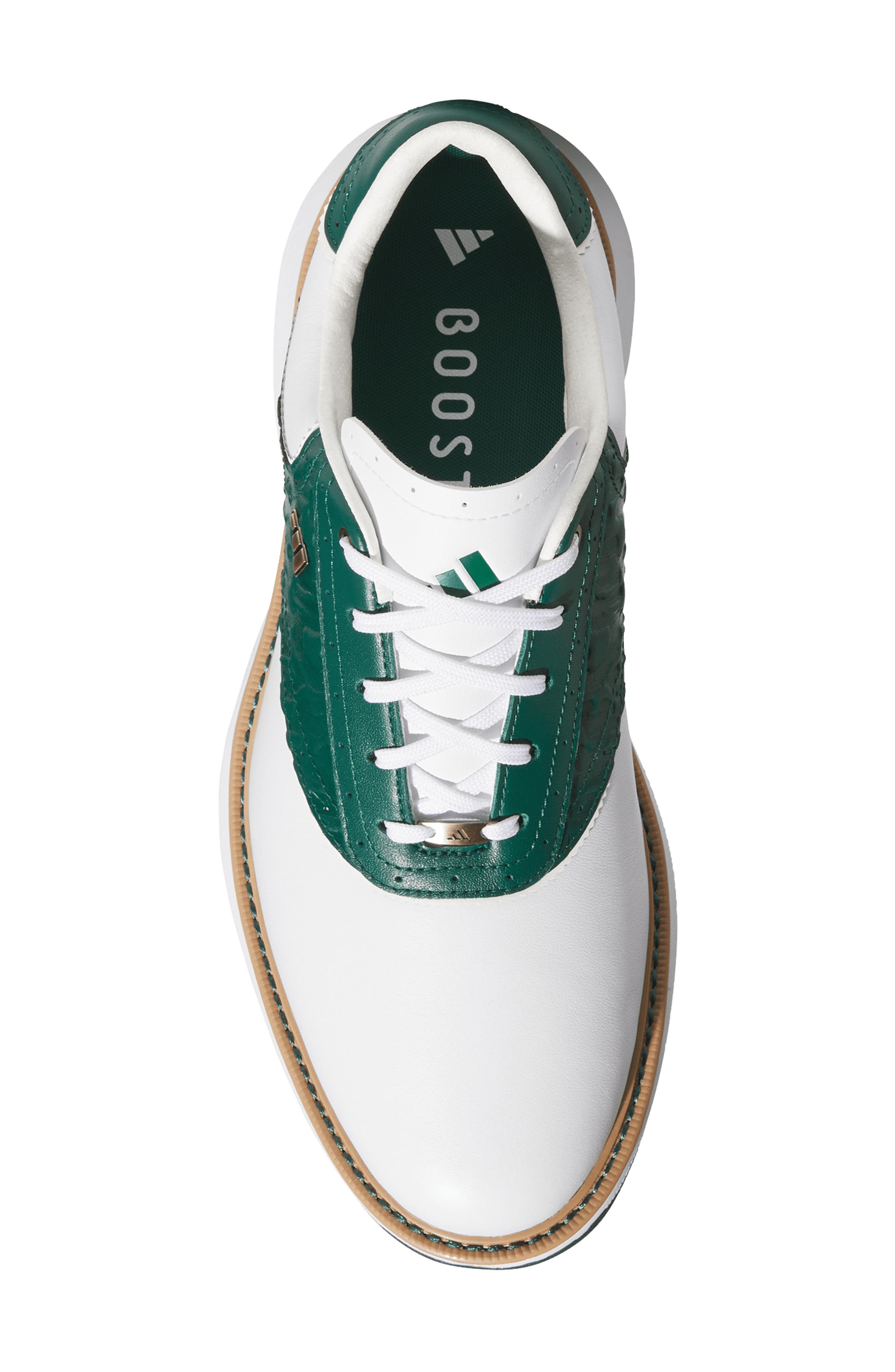MC70 Spikeless Golf Shoe, Alternate, color, WHITE/ GREEN/ OFF WHITE