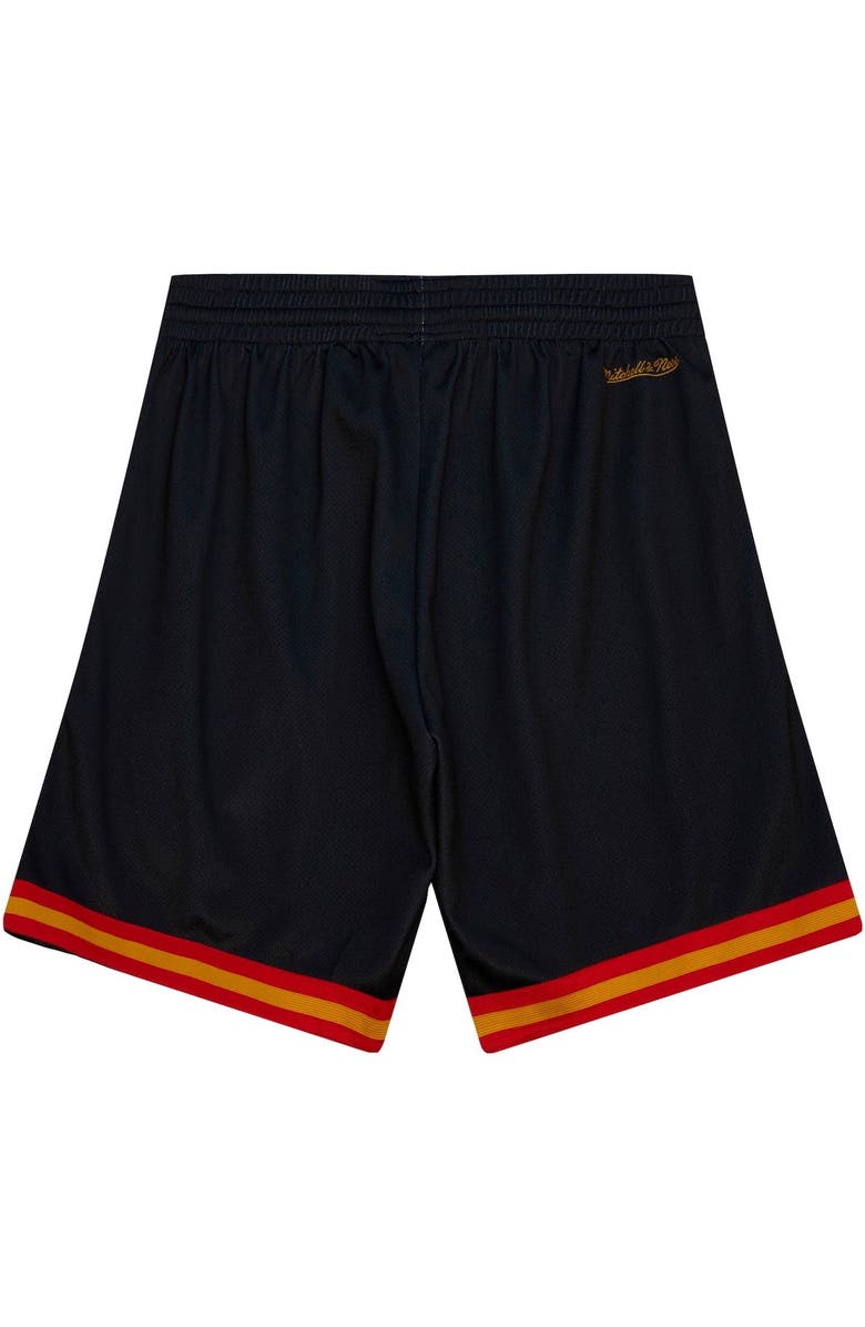 Mitchell & Ness Men's Mitchell & Ness  Black San Francisco 49ers Big Face 7.0 Fashion Shorts, Alternate, color, Black