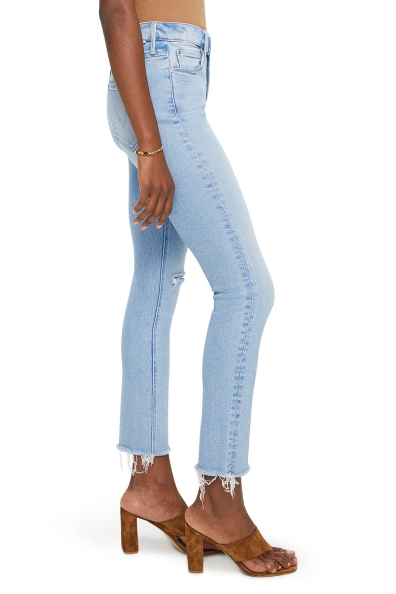 The Dazzler Ripped Mid Rise Ankle Slim Jeans, Alternate, color, HOPELESS ROMANTIC