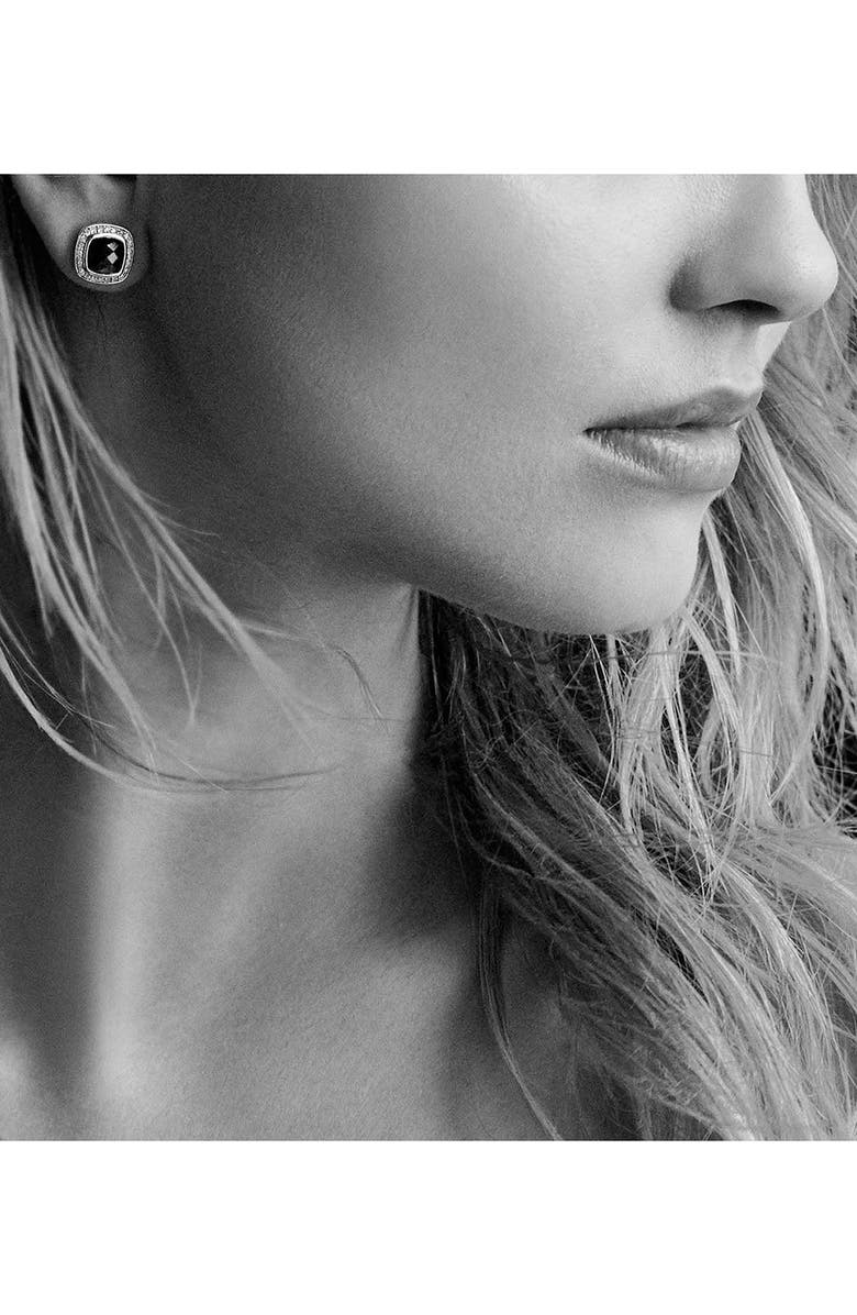 David Yurman Albion Earrings with Semiprecious Stone and Diamonds, Alternate, color,