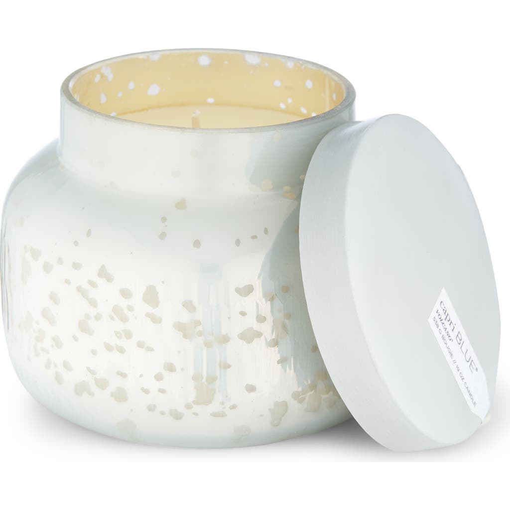 Capri Blue Volcano Holiday Mercury Signature Jar Candle In White