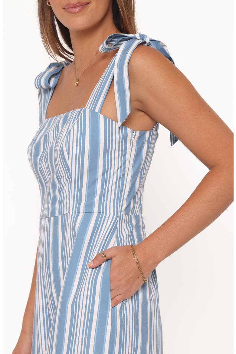 Ella Stripe Jumpsuit, Alternate, color, BLUE/WHITE STRIPE