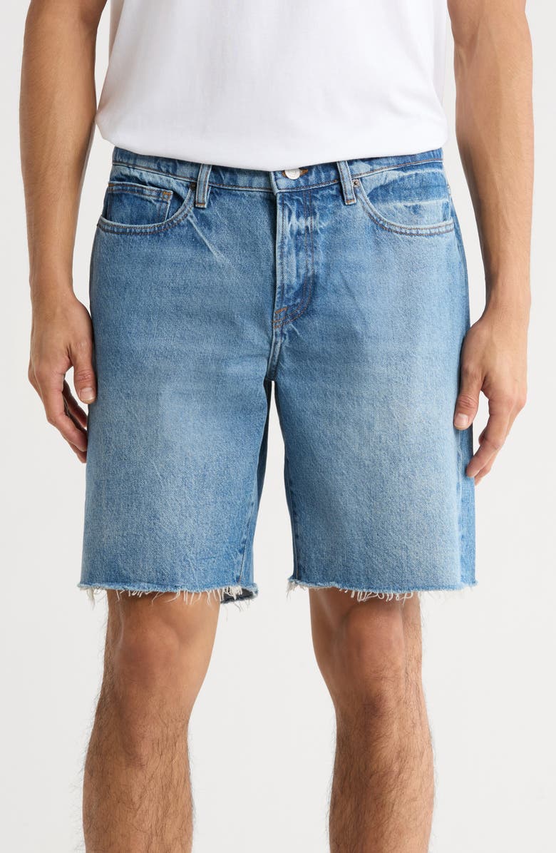 FRAME L'Homme Cutoff Shorts, Main, color, Raywood Clean