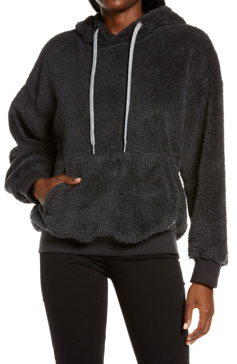 UGG<sup>®</sup> Lorya Double Face Fleece Hoodie, Main, color,