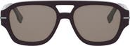 Fendi 'Fendigraphy 55mm Geometric Sunglasses