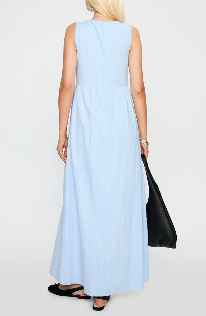 Princess Polly Elyza Sleeveless Maxi Dress, Alternate, color, Blue