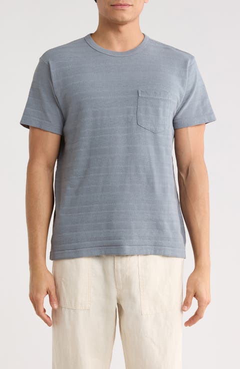 Vintage Jacquard Classic Crew T-Shirt