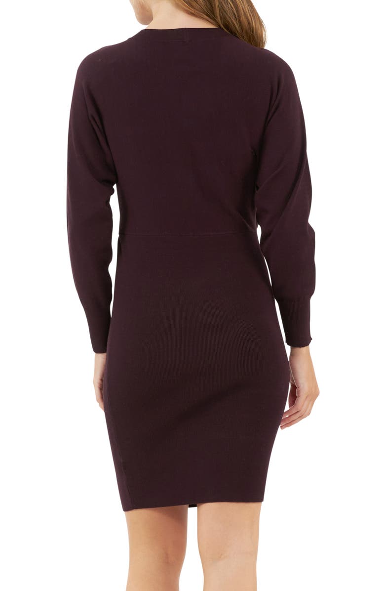 Ripe Maternity Lydia Layered Long Sleeve Maternity/Nursing Dress, Alternate, color, 