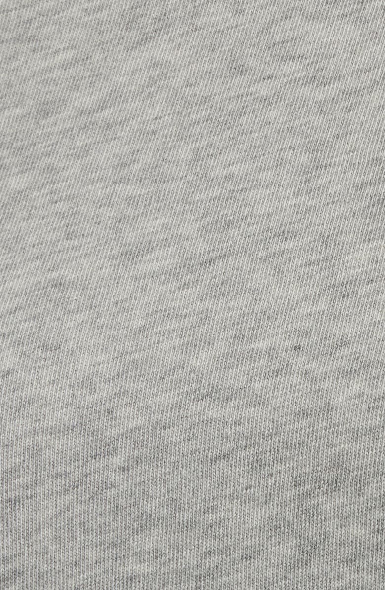 FRAME The Heather Boxy Crop T-Shirt, Alternate, color, Heather Grey