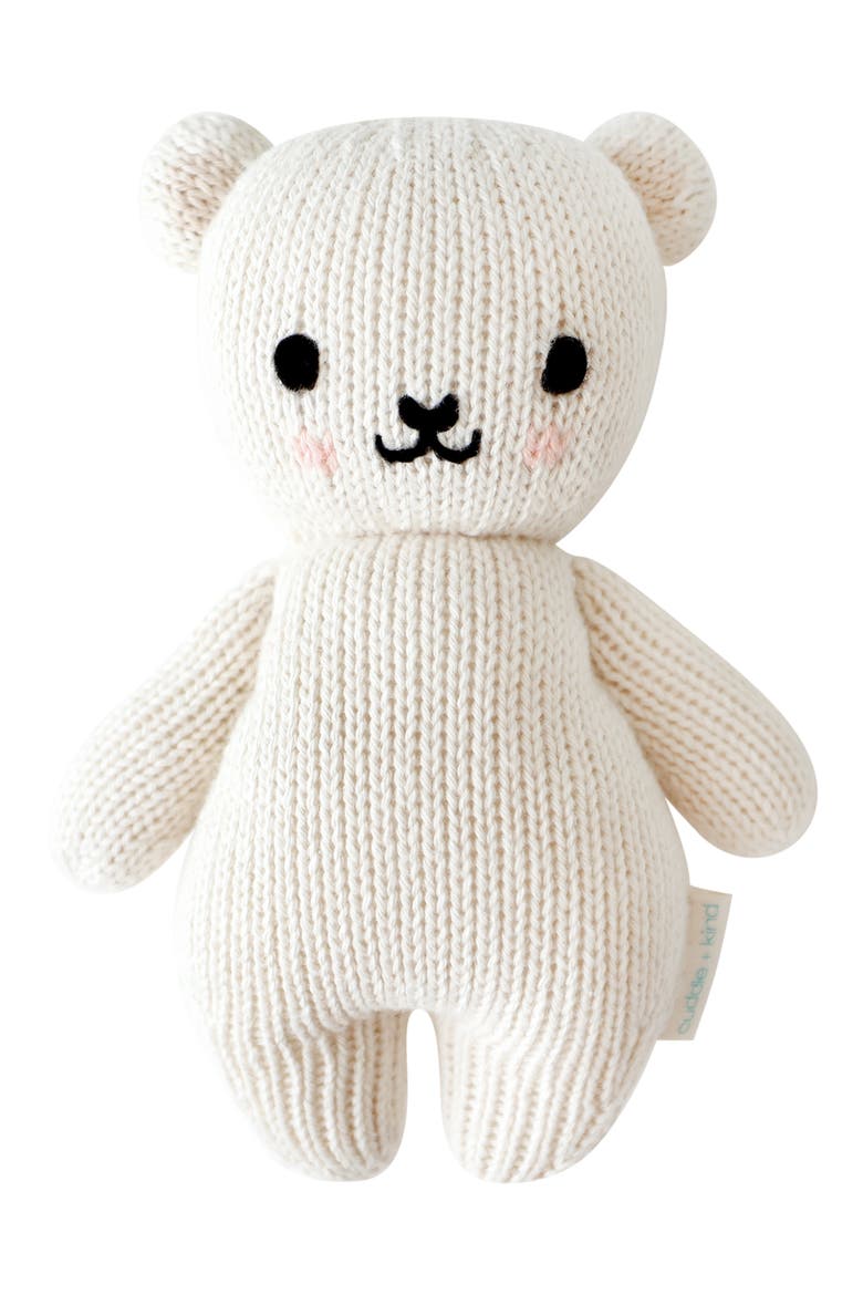 Baby Polar Bear Stuffed Animal, Main, color, CREAM