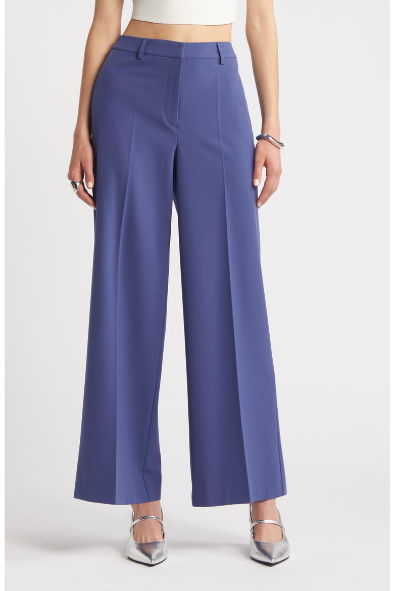 Wide Leg Pants, Main, color, BLUE COBALT