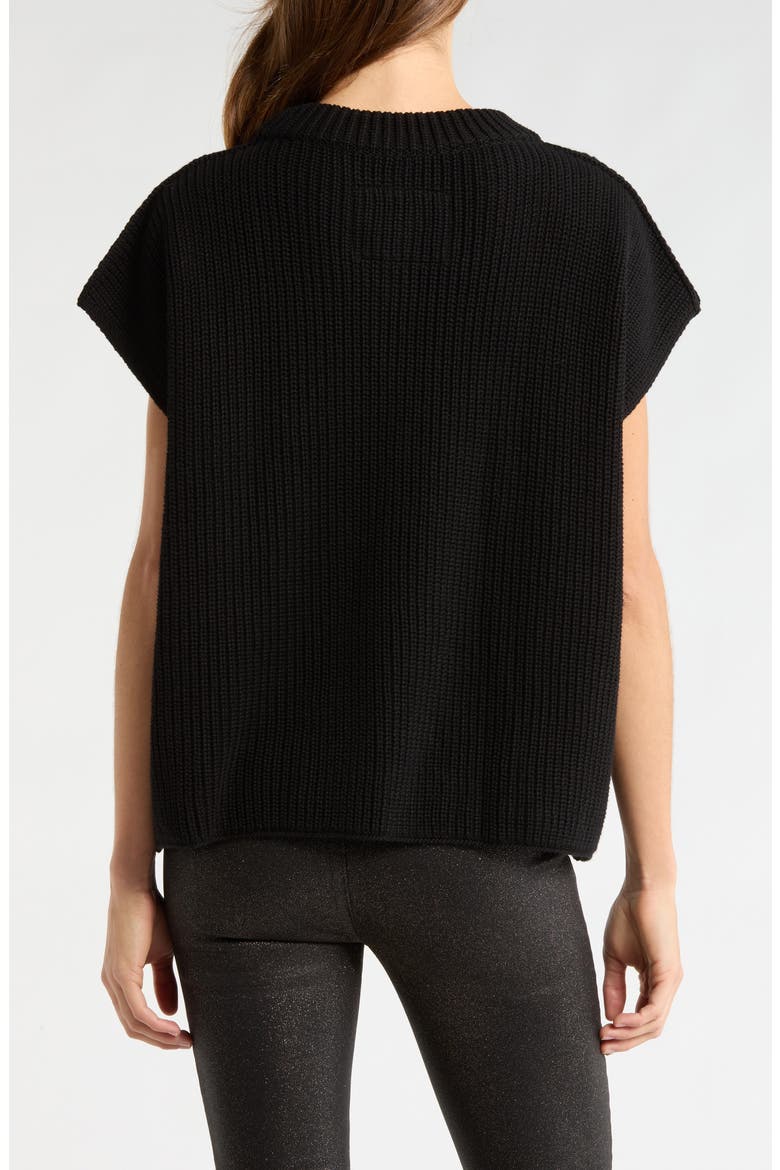 Montecito Sweater Vest, Alternate, color, BLACK
