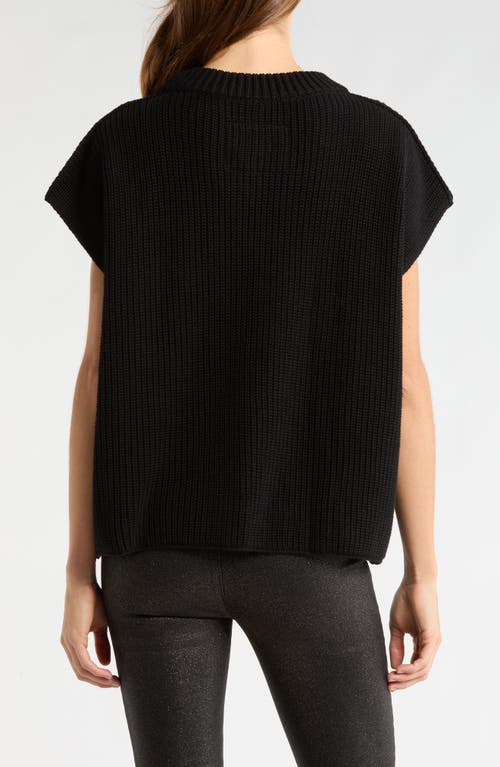 Frank & Eileen Montecito Sweater Vest In Black