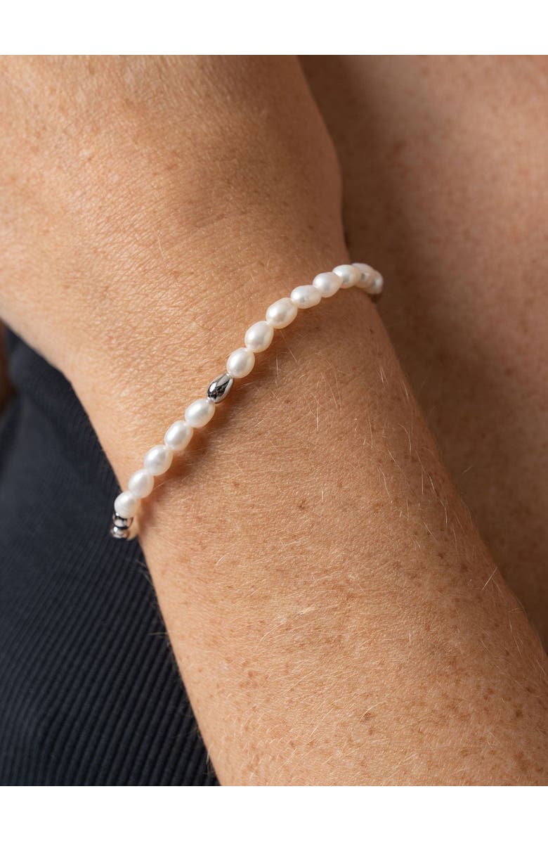 Saint + Sofia Jacqueline Pearl Bracelet, Alternate, color, Gold