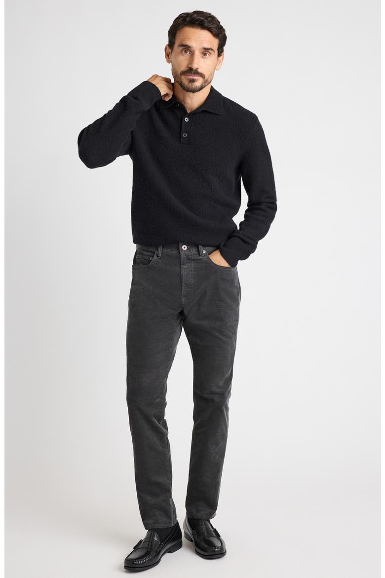 Corduroy 5-Pocket Pants, Alternate, color, ASPHALT