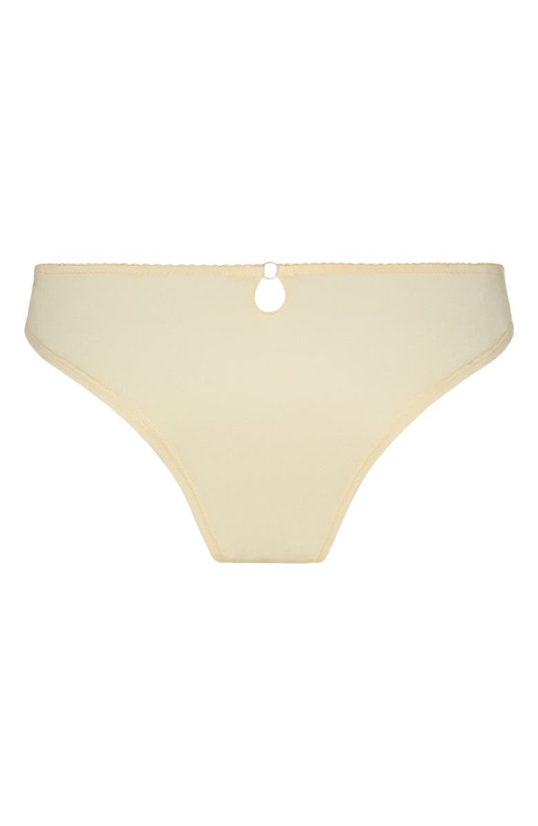 Hunkemöller Andrea Brazilian Bikini Briefs, Alternate, color, Anise Flower