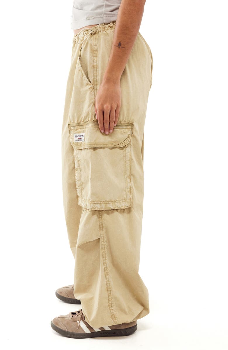 BDG Urban Outfitters Cotton Cargo Joggers, Alternate, color, Dark Sand