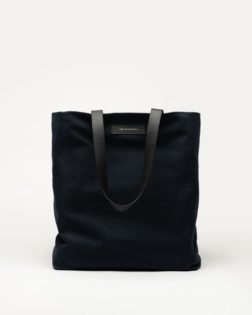 Want Les Essentiels De La Vie Want Les Essentiels Kenora Organic Cotton Canvas Tote In Navy