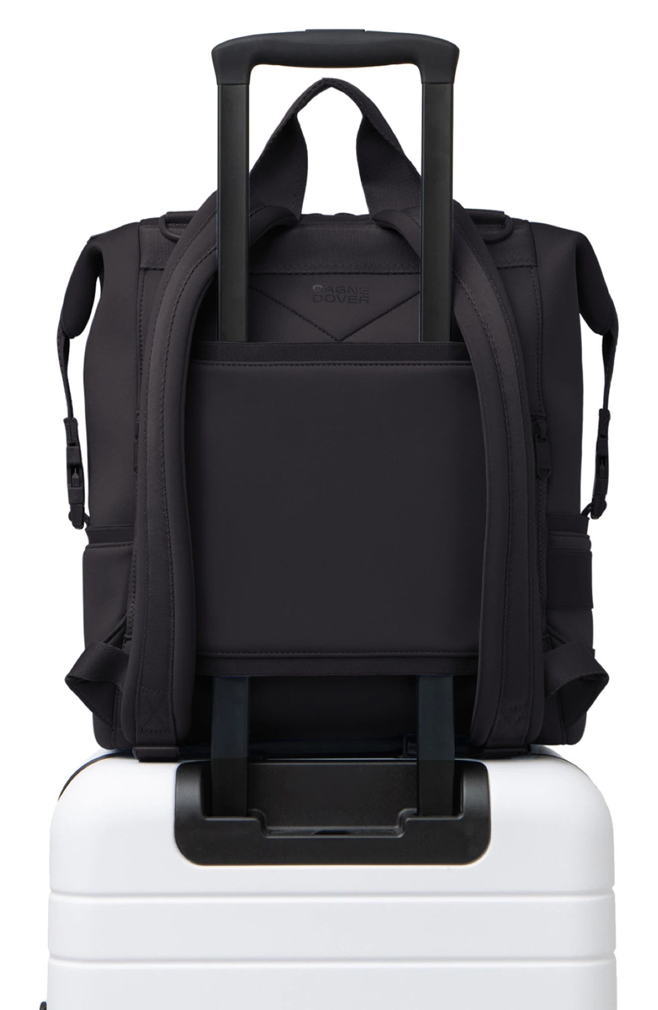 Dagne Dover Black Neoprene Backpack Travel Laptop Diaper Gym Bag My review was way too long for stories ? but just know I main image 2
