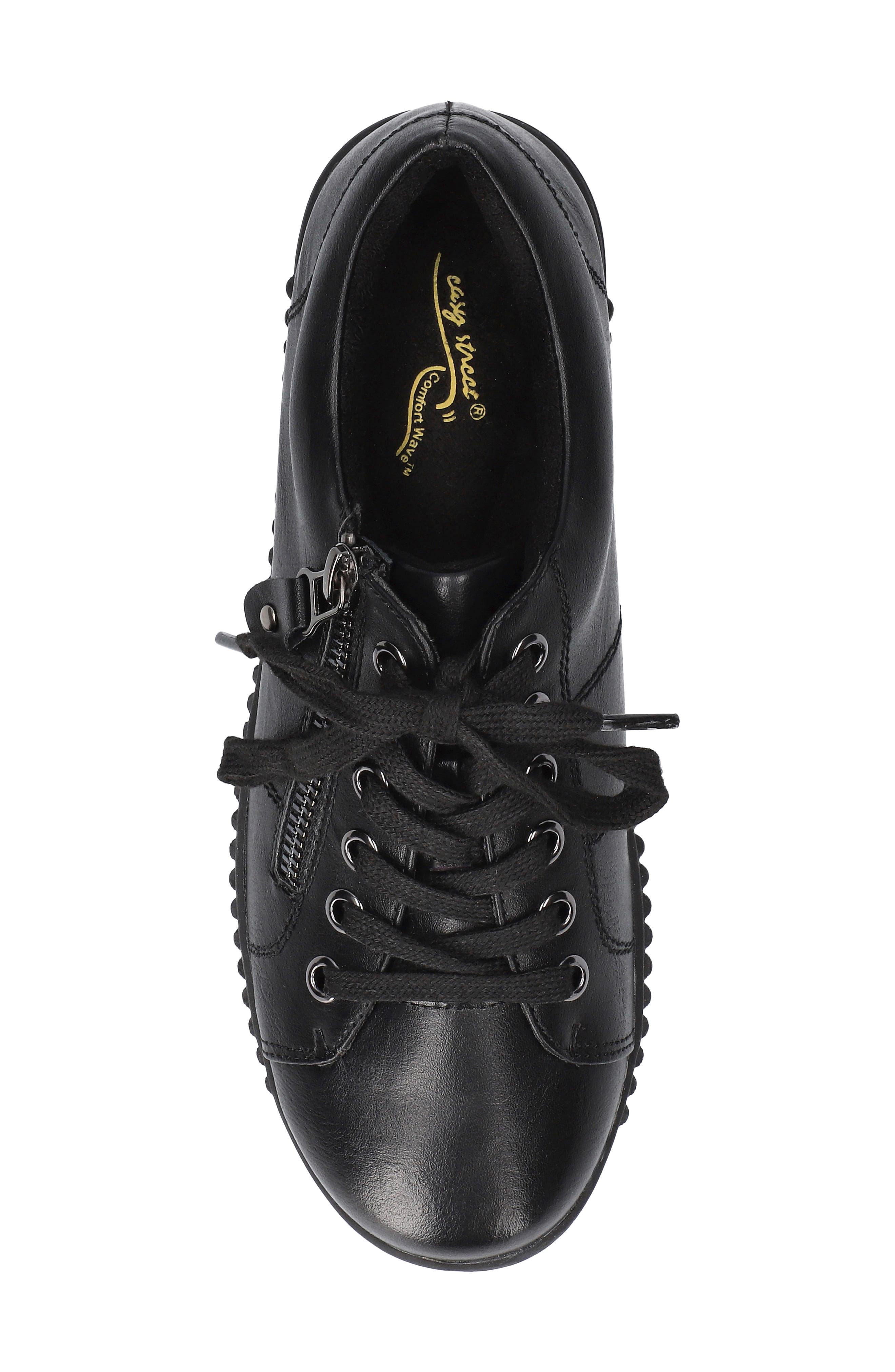 EASY STREET Novie Sneaker, Alternate, color, Black