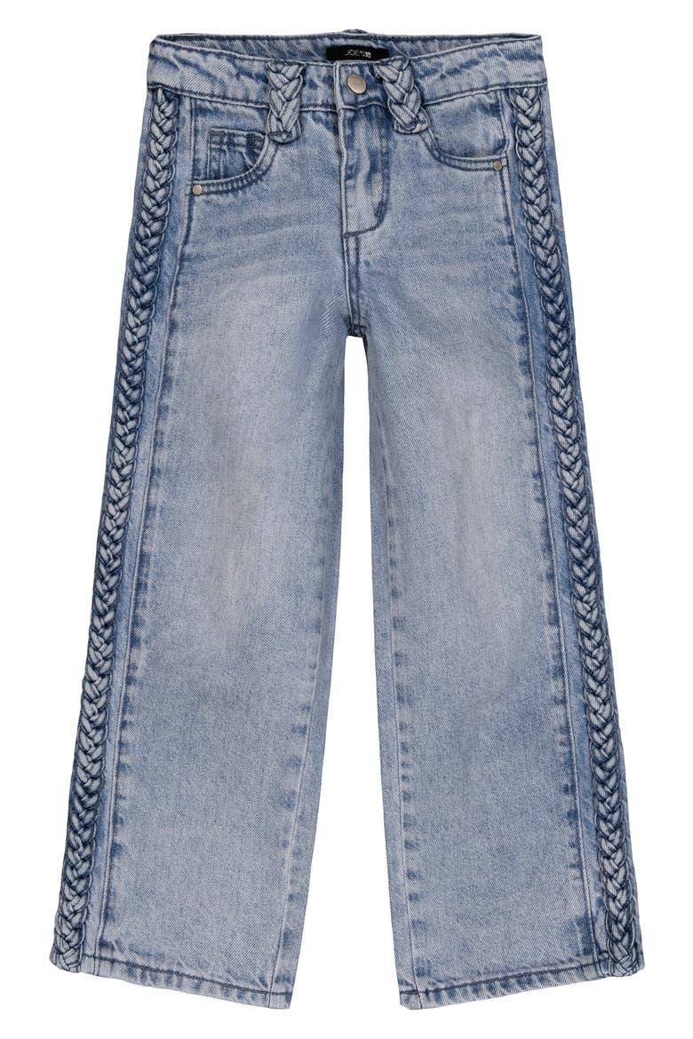 Kids' Mia Wide Leg Jeans, Main, color, LIGHT WASH