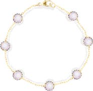 Campbell + Charlotte Found Cabochon Station Bracelet