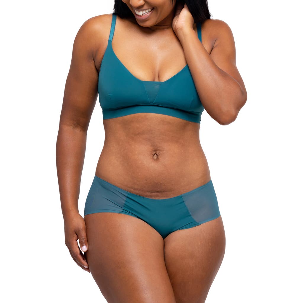 Uwila Warrior 2-Pack Soft Seamless Briefs with Mesh in Blue Coral  product