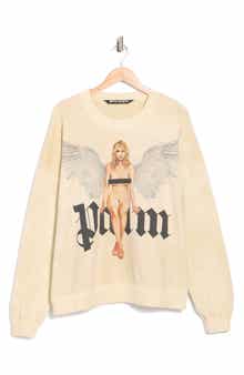 Palm Angels Angel Logo Graphic T-Shirt