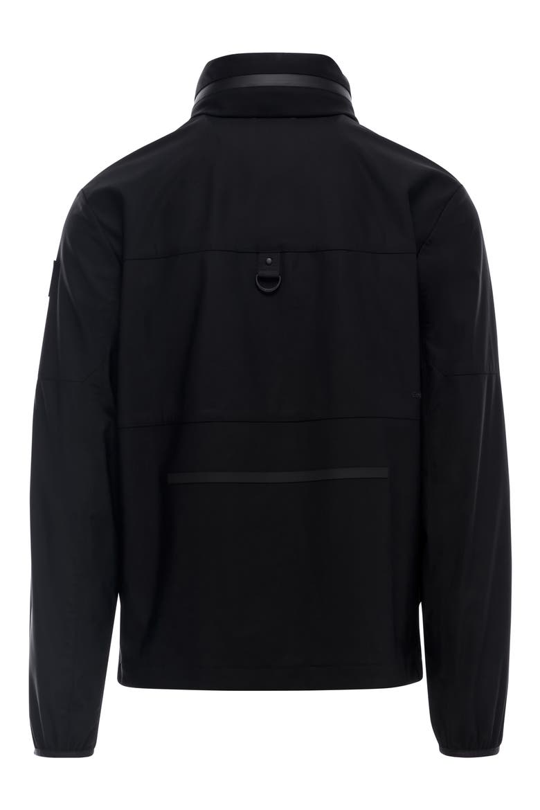 Peyton Hooded Jacket, Alternate, color, BLACK