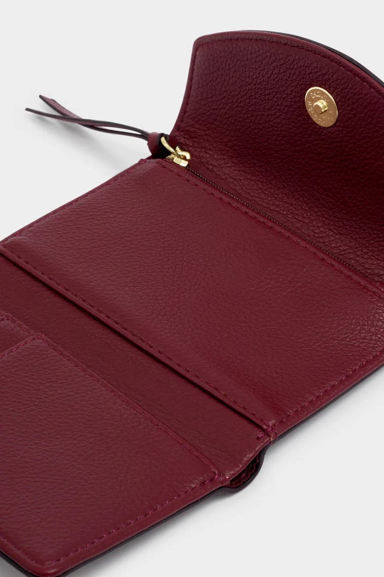 Alba Wallet in Cherry, Alternate, color, Cherry