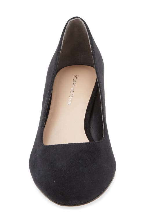 Stuart Weitzman Bridget Block Pump In Black