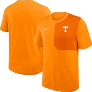 Nike Men's Nike Tennessee Orange Tennessee Volunteers 2025 Sideline UV Performance Coach T-Shirt