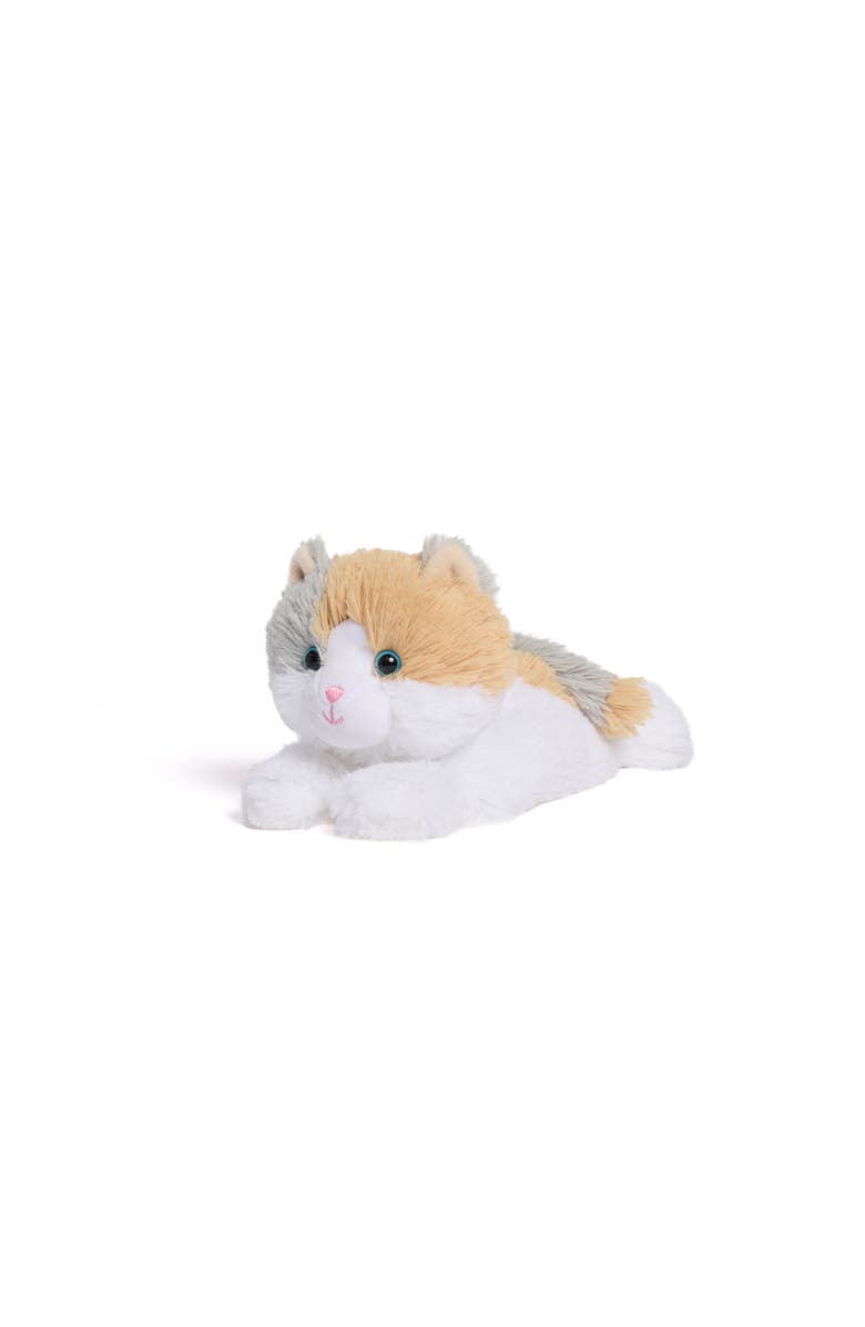 Warmies Calico Cat Junior Plush Toy, Main, color, White