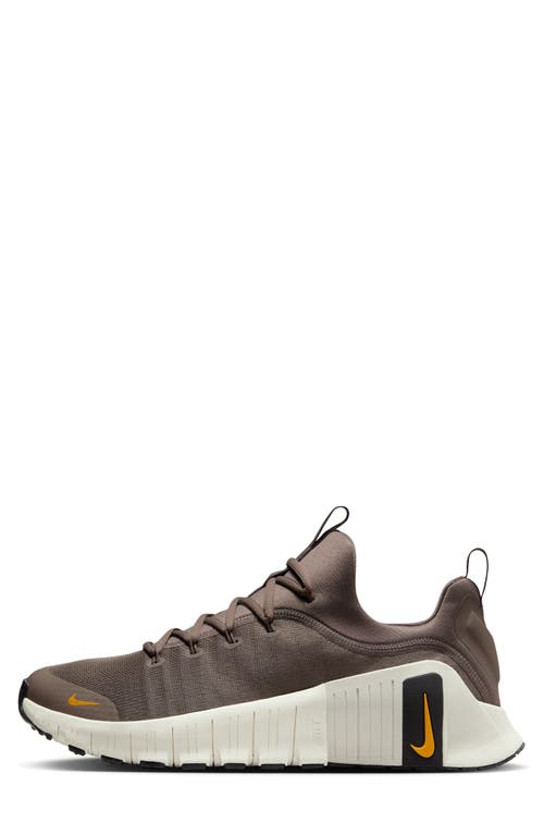 Nike Free Metcon 6 Training Shoe In Brown