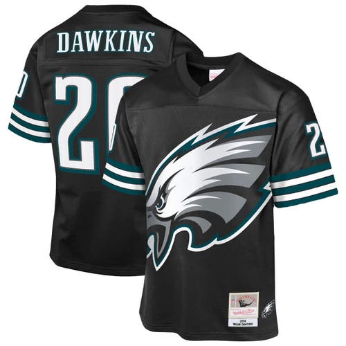 Mitchell & Ness Kids' Youth Brian Dawkins Black Philadelphia Eagles 2004 Throwback Fashion Jersey