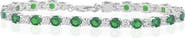 Sienna Vale Round Cubic Zirconia Tennis Bracelet