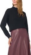 Vince Camuto Whipstitch Turtleneck Sweater