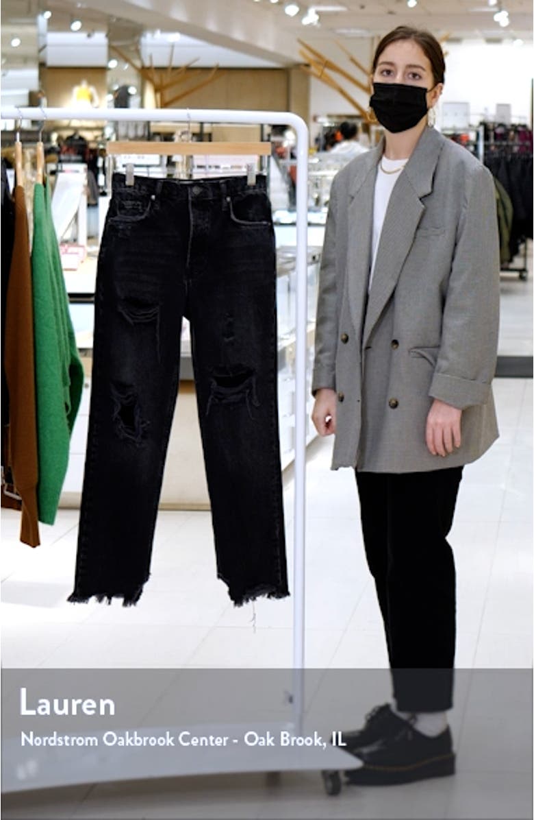 We the Free Distressed Tapered Baggy Boyfriend Jeans, sales video thumbnail