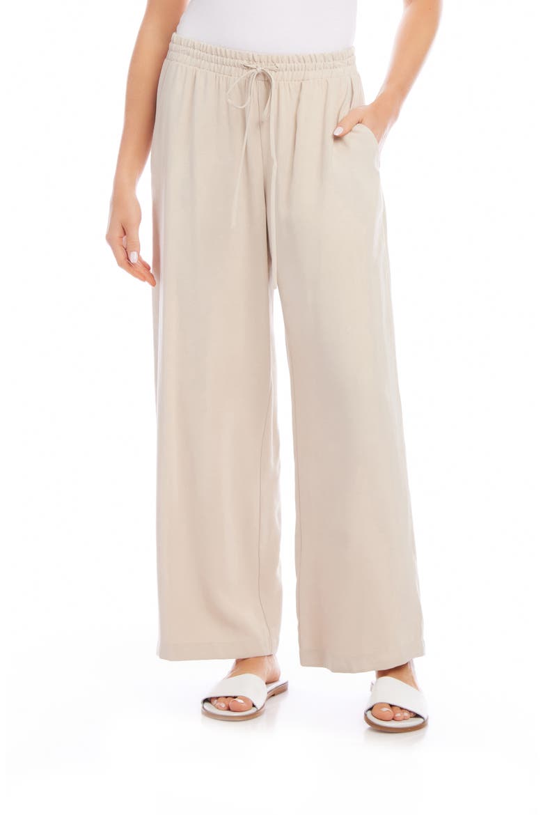 Drawstring Pants, Main, color, ECRU
