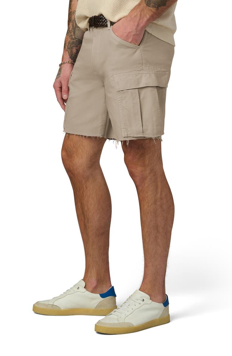 Joe's McArthur Raw Hem Cargo Shorts, Alternate, color, Plaza Taupe