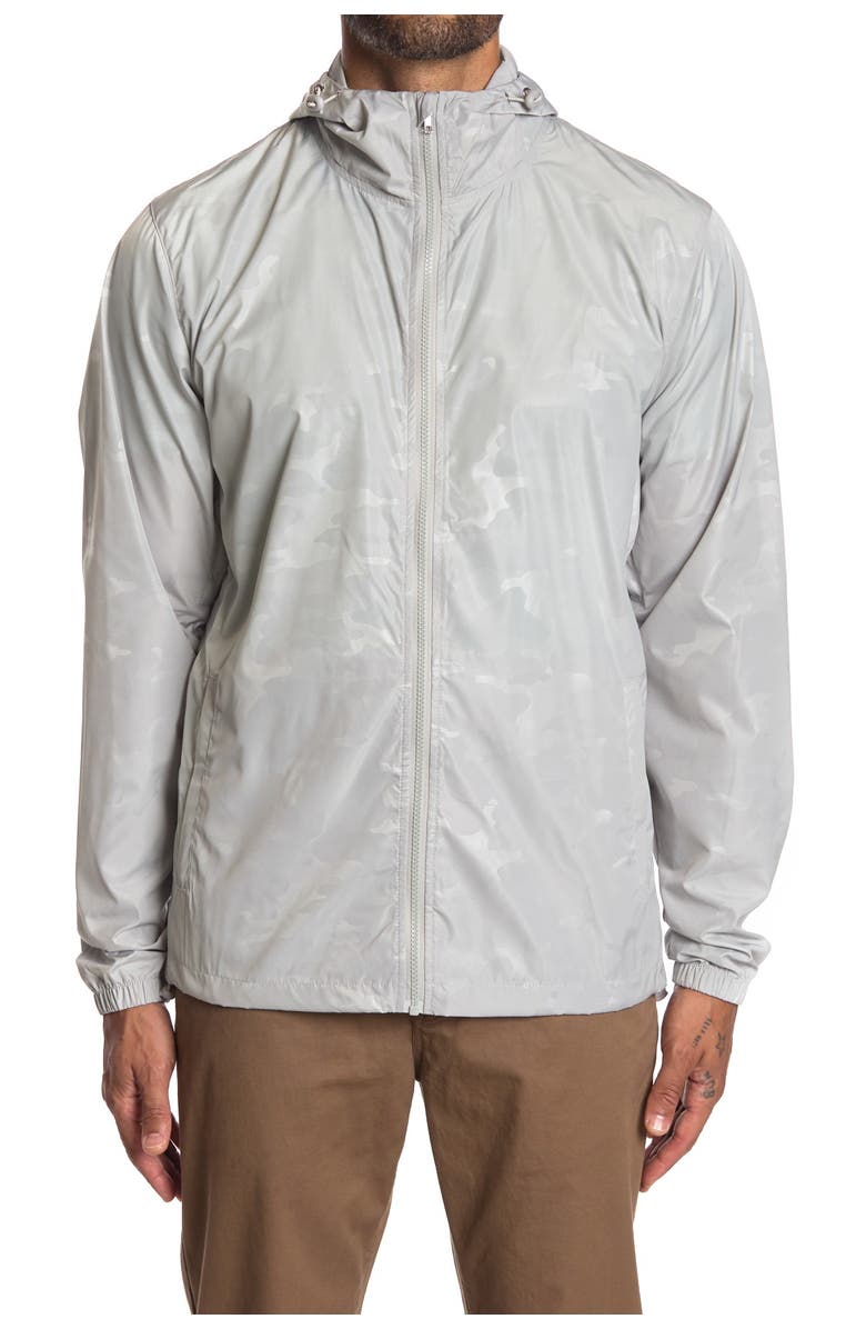 TailorByrd Camo Print Windbreaker, Main, color,