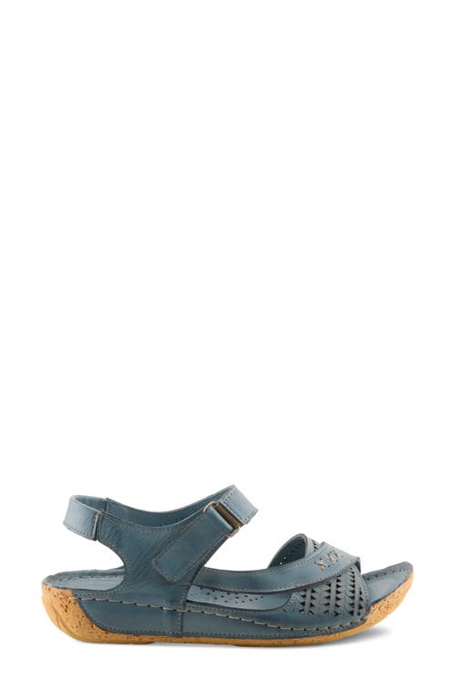 Spring Step Galaire Sandal In Blue