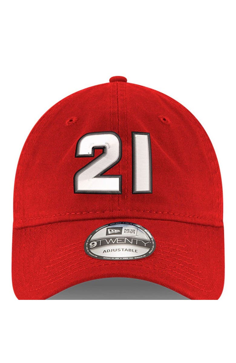 New Era Men's New Era Scarlet Harrison Burton Enzyme Washed 9TWENTY Adjustable Hat, Alternate, color,