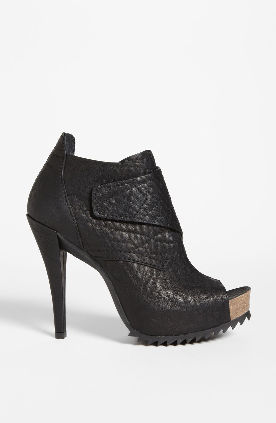 'Chenoa' Bootie, Alternate, color, BLACK